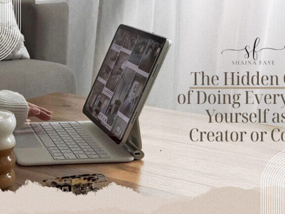 The Hidden Cost of Doing Everything Yourself as a Creator or Coach