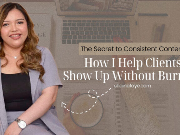 The Secret to Consistent Content: How I Help Clients Show Up Without Burnout