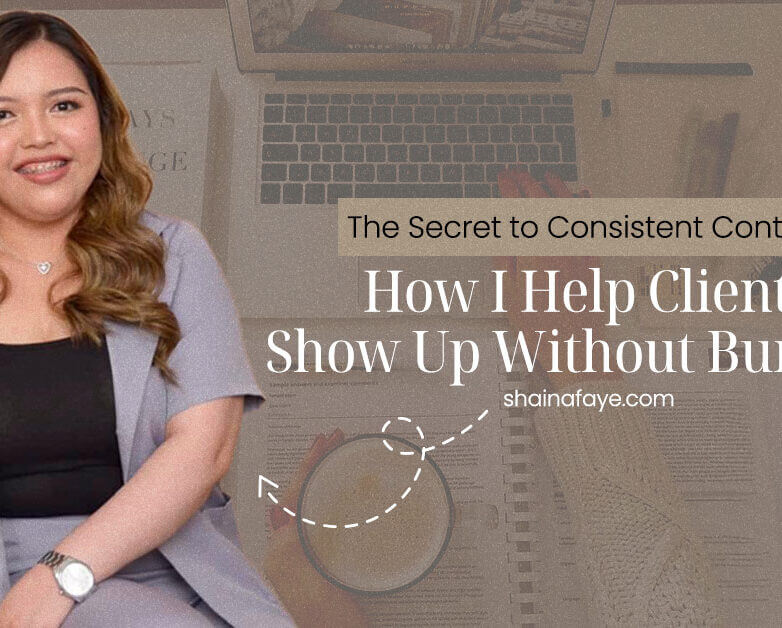 The Secret to Consistent Content: How I Help Clients Show Up Without Burnout