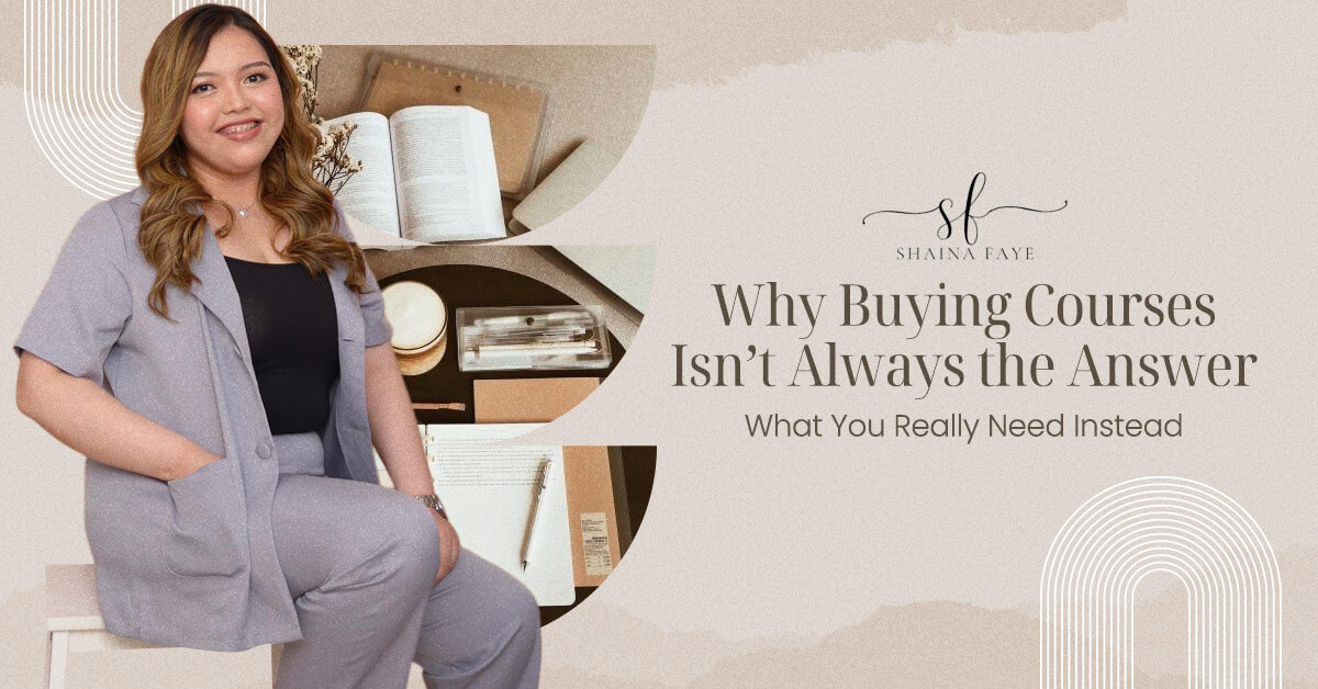 Why Buying Courses Isn’t Always the Answer: What You Really Need Instead