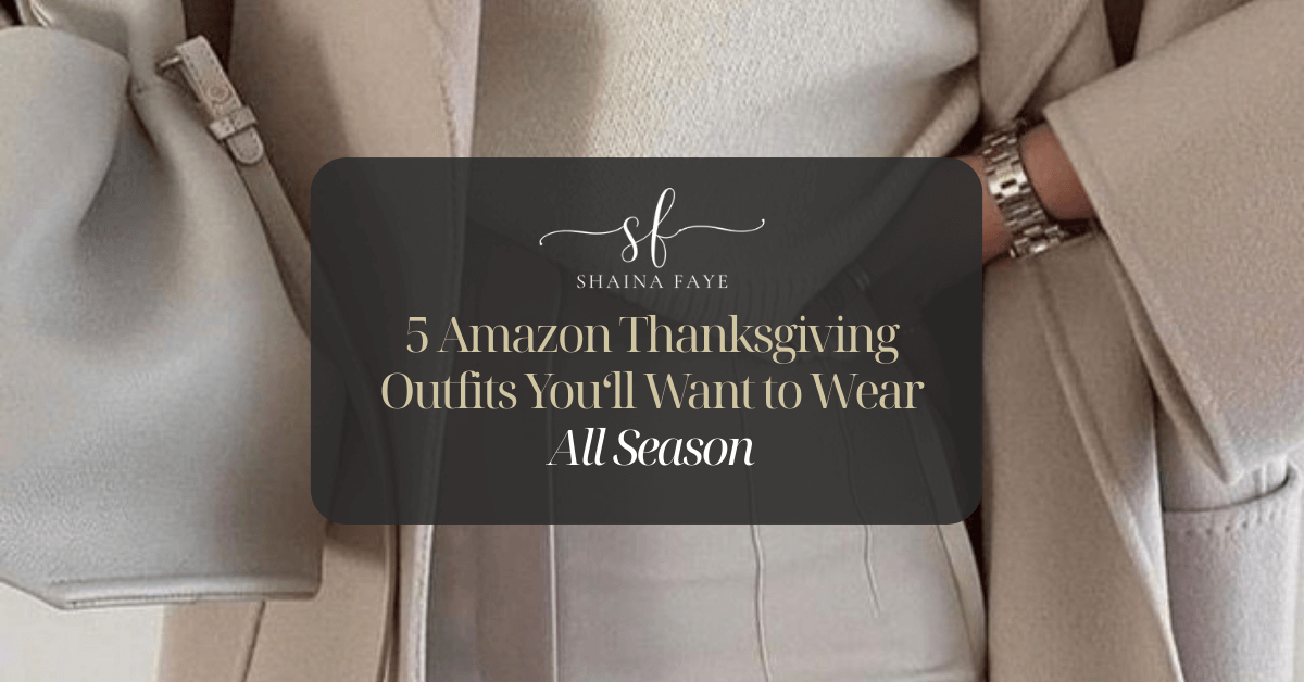 5 Amazon Thanksgiving Outfits You’ll Want to Wear All Season